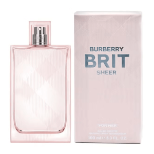 Burberry Brit Sheer For Her EDT Natural Spray 100ml