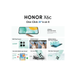X6c Dual SIM 4G Moonlight White 6GB RAM 256GB - Middle East Version